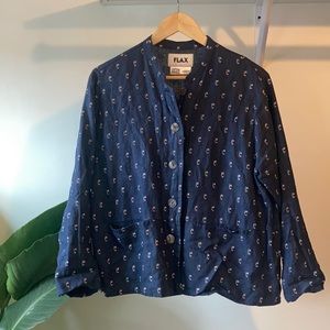 FLAX Linen Chore Coat